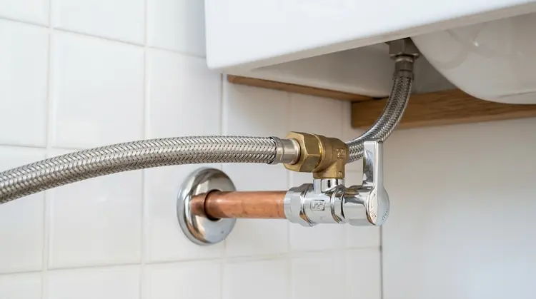 Latiguillo de agua roto o con fuga: cómo cambiarlo paso a paso